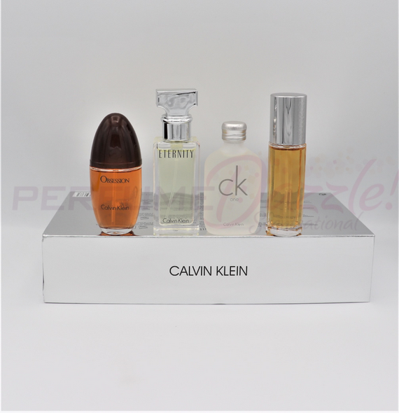 Calvin Klein 4pc Mini Set Perfume Dazzle