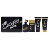 Liz Claiborne Curve Black 4pc Gift Set Men