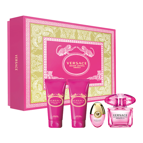 Versace Bright Crystal Absolu 4pc Gift 