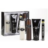 Cuba Black by Cuba 4pc Gift Set Men