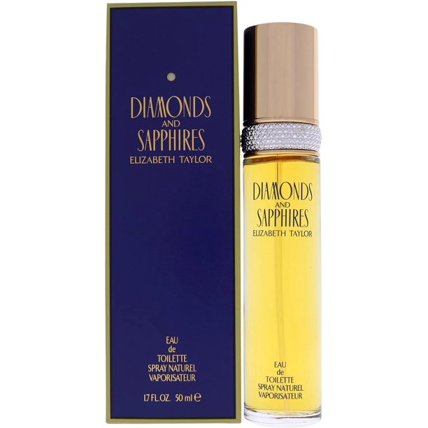 Diamonds And Sapphires by Elizabeth Taylor 50ml EDT Spray Women-1