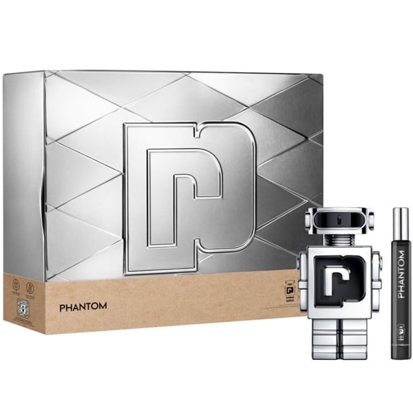 Paco Rabanne Phantom 2pc Gift Set (50ml EDT Sp, 10ml EDT Sp)