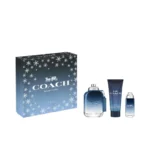 Coach New York Blue 3pc Gift Set Men