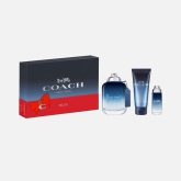 Coach New York Blue 3pc Gift Set Men