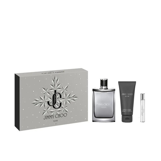 jimmy-choo-mens-man-gift-set-fragrances-3386460158411 Jimmy Choo Man 3pc Gift Set Men - Image 1