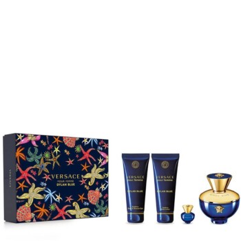 Versace Eros Pour Femme by Versace for Women - 4 Pc Gift Set