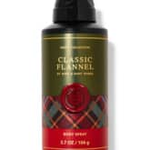 Classic Flannel By Bath and Body Works 104ml Body Spray Men.