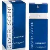 Silver Scent Midnight By Jacques Bogart 100ml EDT Spray Men.