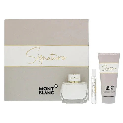 Signature by Mont Blanc 3pc Gift Set Women.
