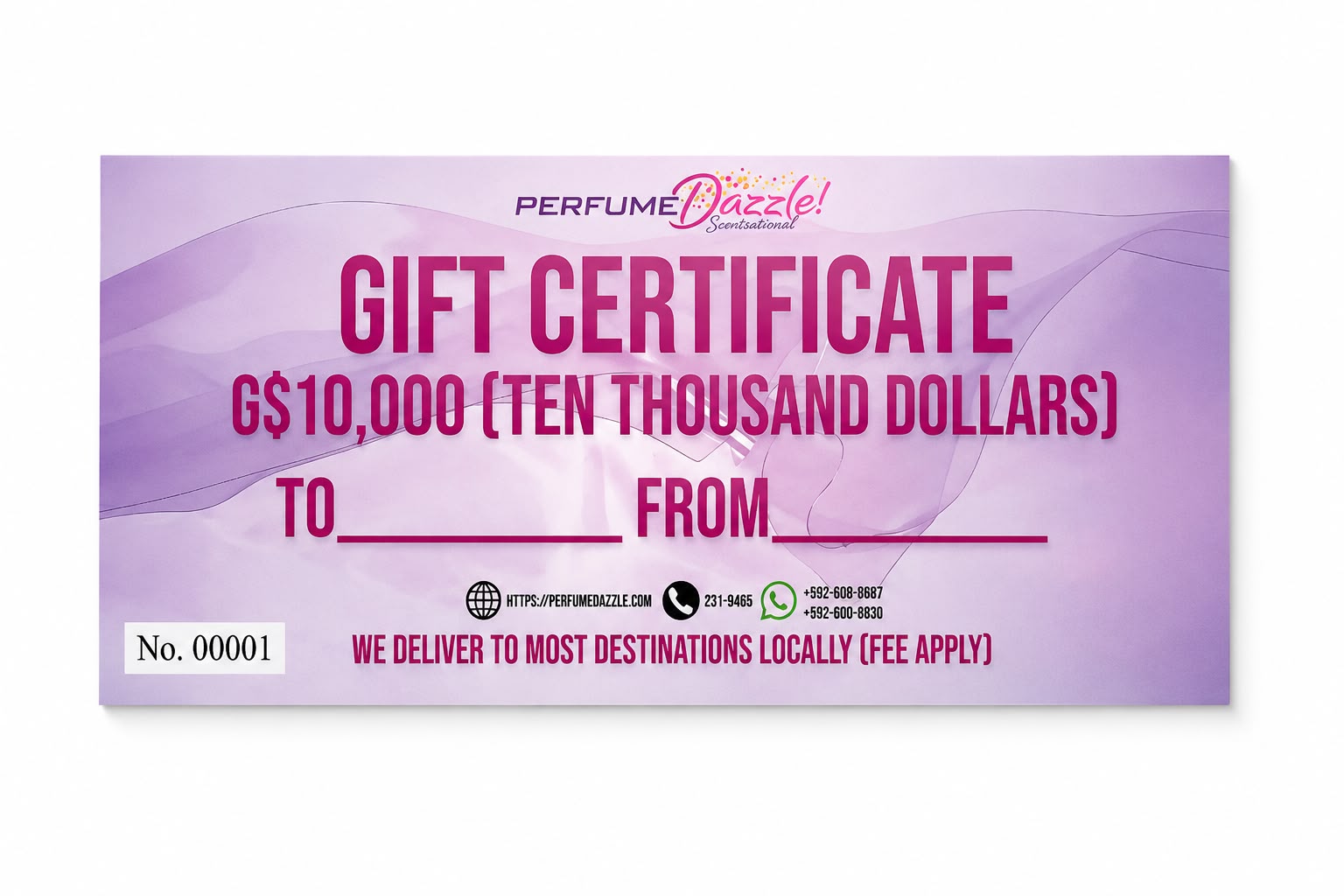WhatsApp Image Gift Certificate - Image 1