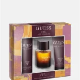 Los Angeles By Guess 3pc Gift Set 100ml Eau De Toilette, 226ml Deodorizing Body Spray and 200ml Shower Gel Men.