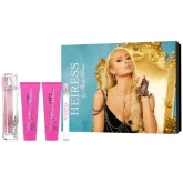 Heiress by Paris Hilton 4pc Gift Set 100ml Eau De Parfum, 90ml Body Lotion, 90ml Shower Gel and 10ml Eau De Parfum Spray Women.