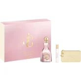 I Want Choo With Love by Jimmy Choo 3pc Gift Set 100ml Eau De Parfum, 75ml Travel Size and Pouch Women.