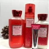 You're The One by Bath and Body Works 4pc Transparent Bag Set Women.