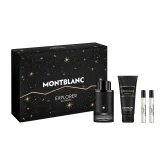 Explorer Extreme by Montblanc 4pc Gift Set 100ml Parfum,100ml Shower Gel and 2 2.5ml Travel Size Men.