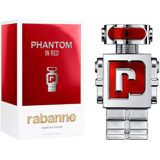 0003938_phantom-in-red-elixir-parfum_550 Phantom In Red by Paco Rabanne 100ml Parfum Elixir Spray Men. - Image 1