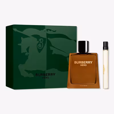 2646512 Hero by Burberry 2pc Gift Set 100ml Eau De Parfum and 10ml Travel Size Men. - Image 1