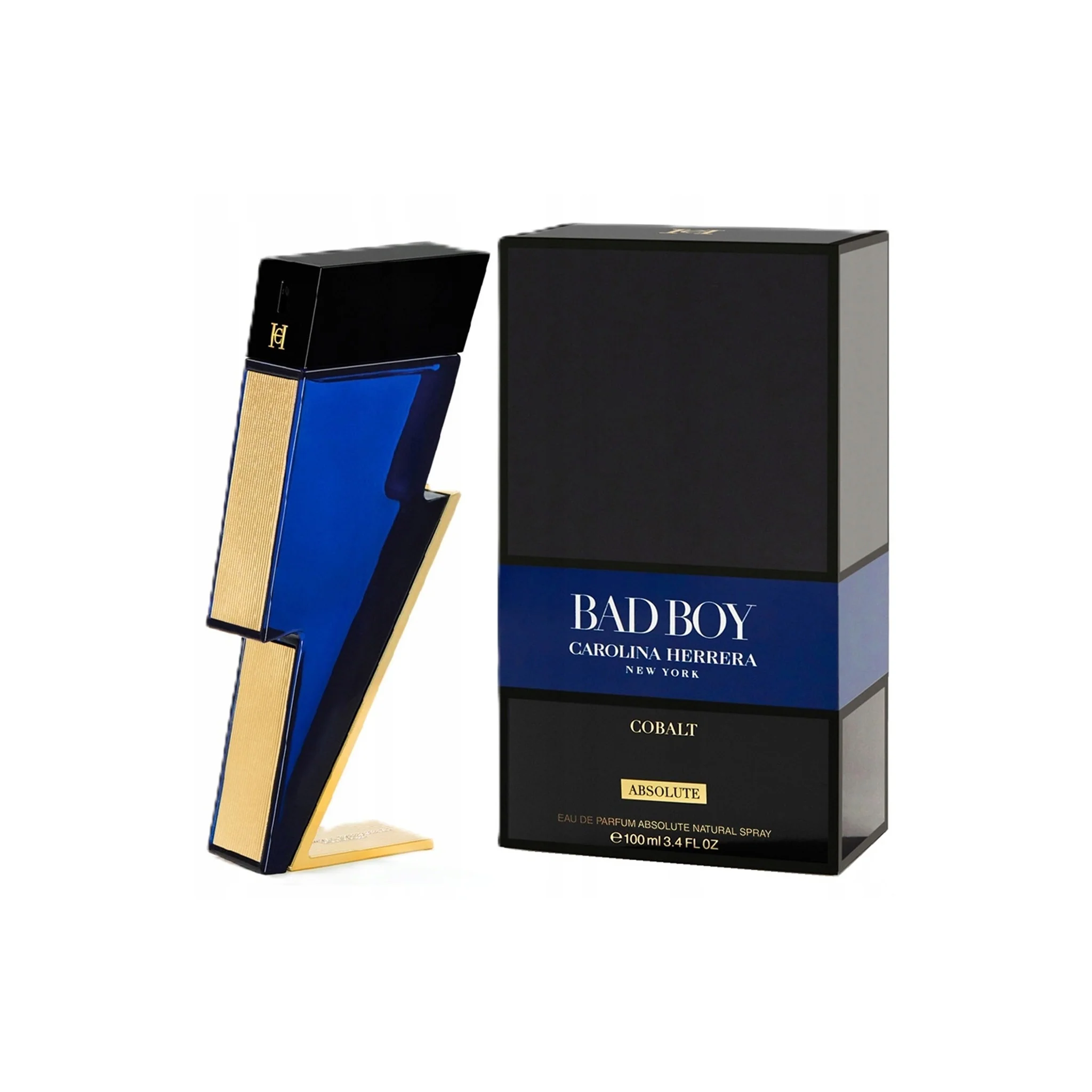 8411061124840 Bad Boy Cobalt Absolute by Carolina Herrera 100ml Eau De Parfum Spray Men. - Image 1
