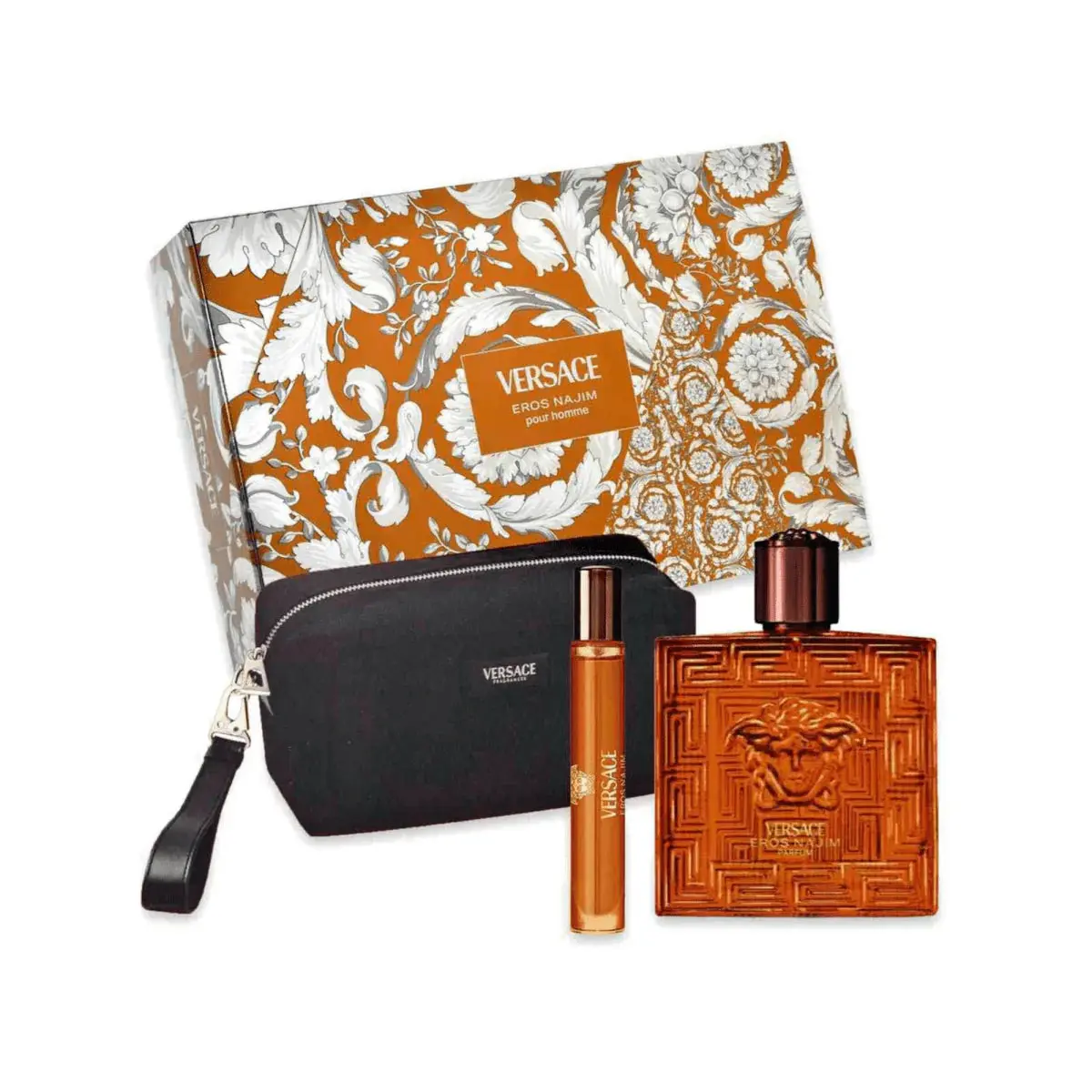 Eros-Najim-Set-3P-by-Versace-for-U-3.4oz-Versace-259474011 Eros Najim Pour Homme by Versace 3pc Gift Set Men. - Image 1